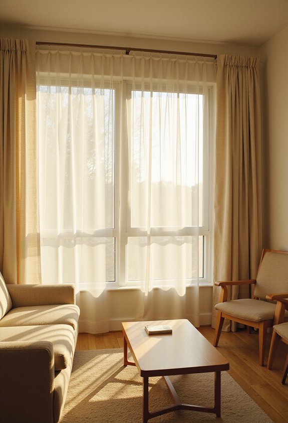 strategic window treatments maximize light