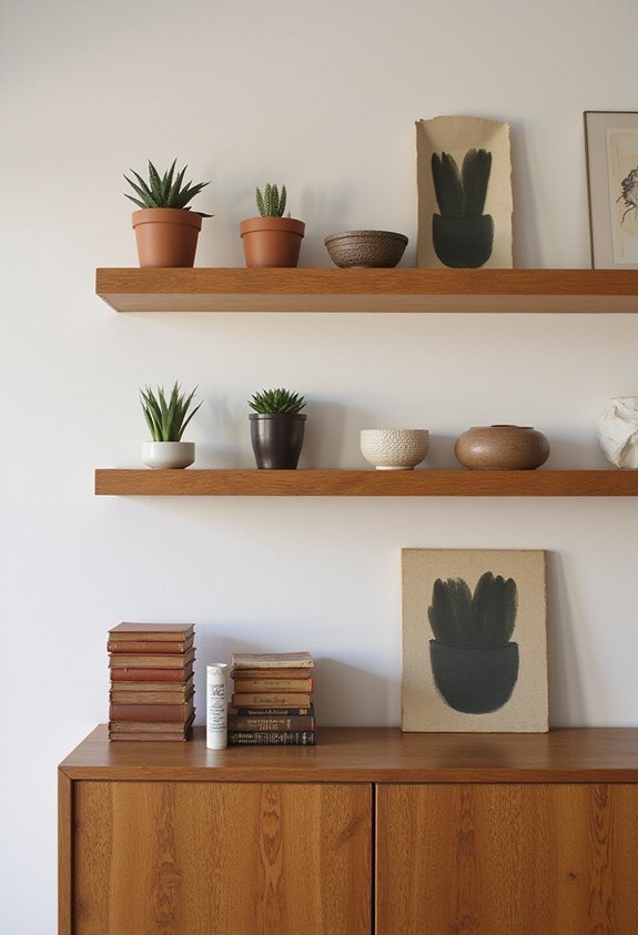 varied heights create visual movement