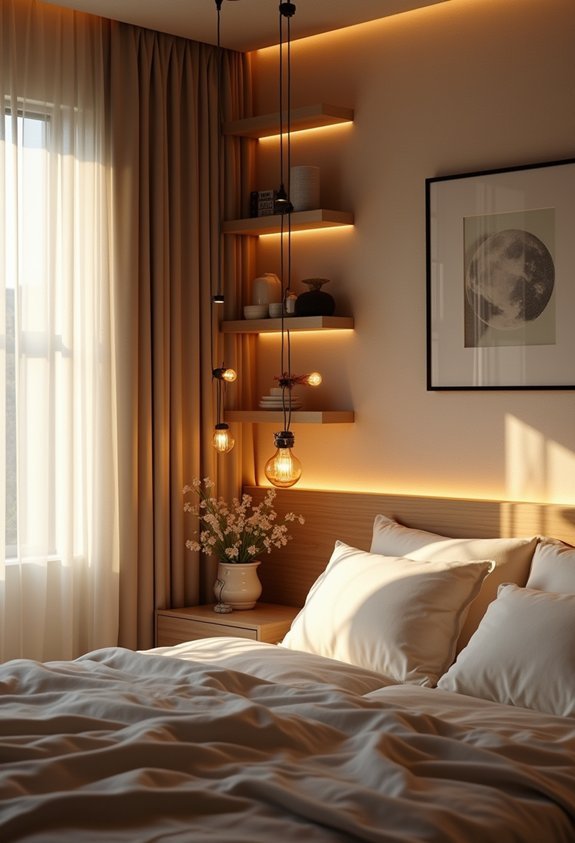 warm soft ambient mood setting