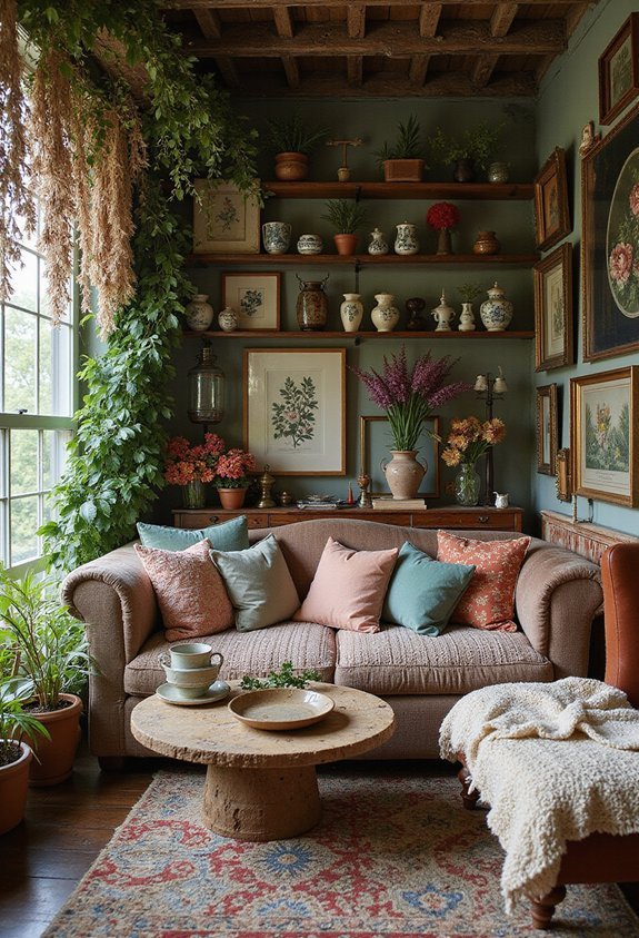 abundant cozy maximalist textile heaven