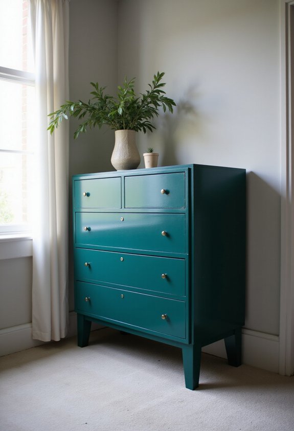 accent furniture with bold colors