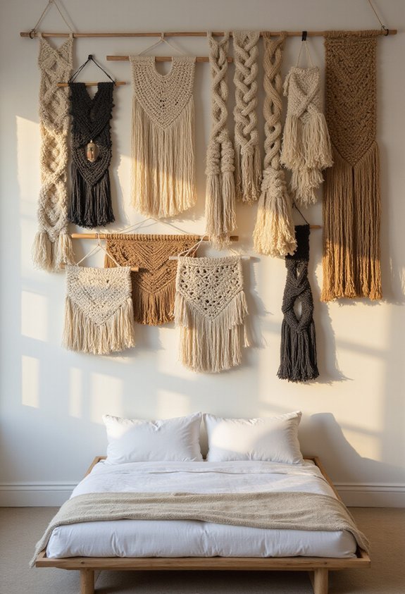 authentic global textile wall art