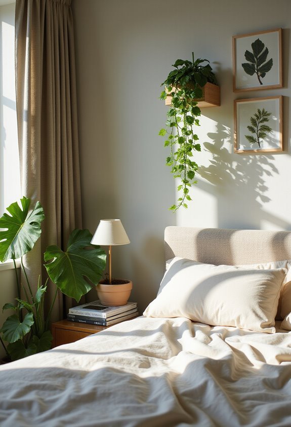 bedroom jungle paradise plants transformation