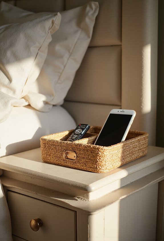 bedside storage and organization essentials
