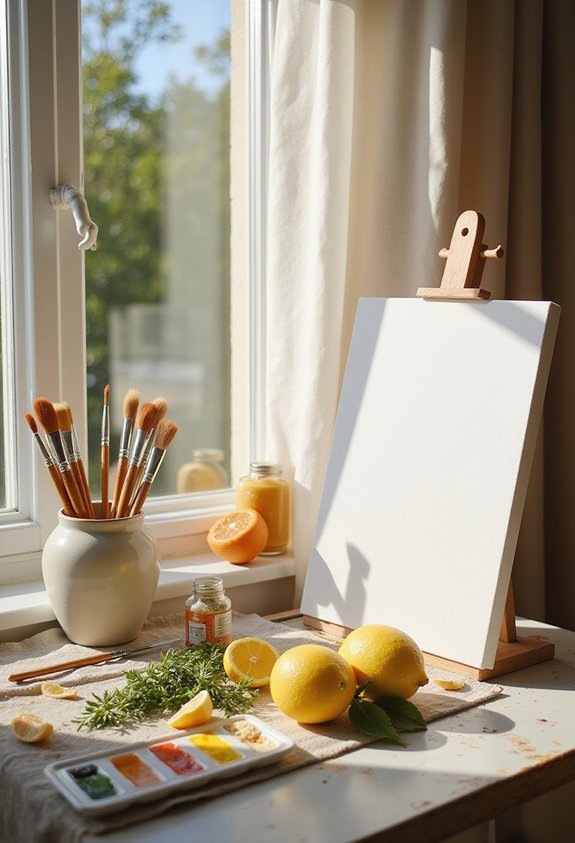 beginner friendly kitchen canvas art