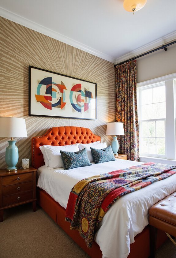 blending mid century with modern graphics