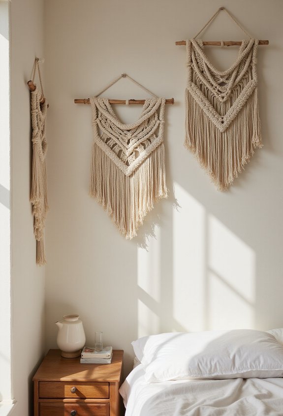bohemian textured cozy statement