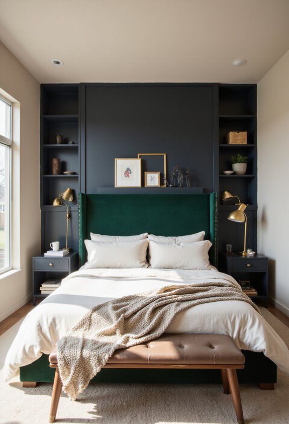 bold accents transform neutral foundations