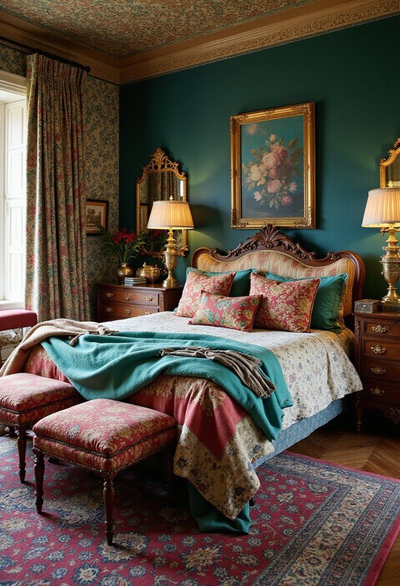 bold layered maximalist vibrant