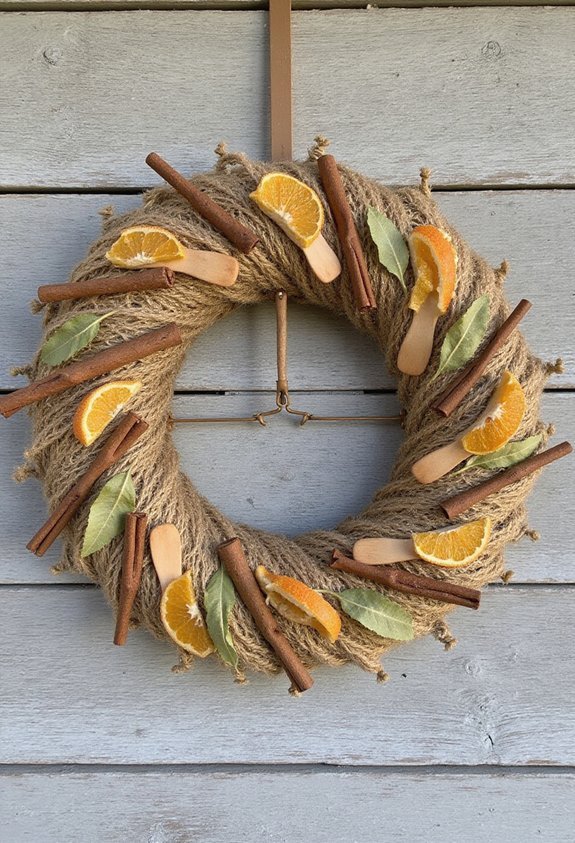 budget friendly kitchen wreaths