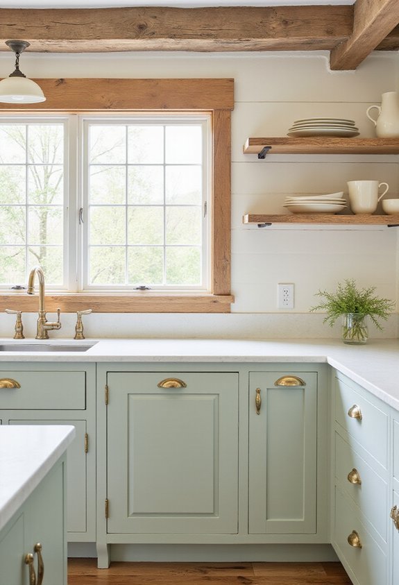 calming nature inspired farmhouse elegance