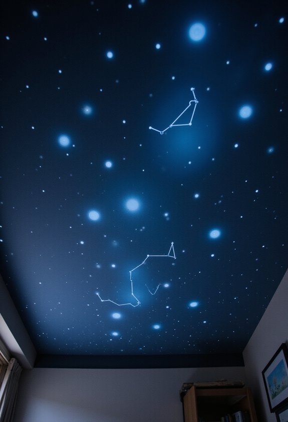 celestial starlight bedroom decor