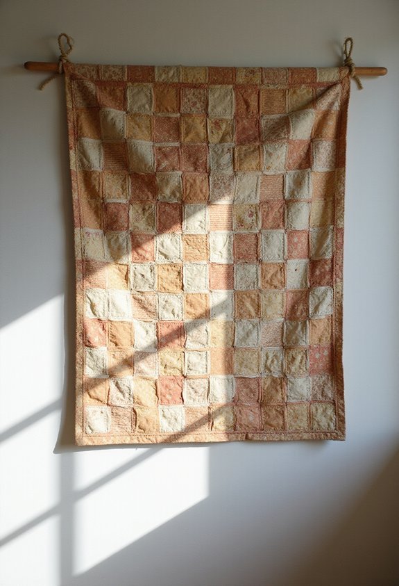 cherished quilt focal point display