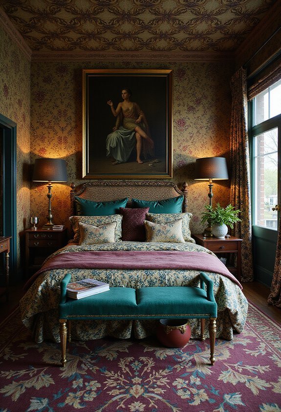 cohesive color palette guides maximalist design