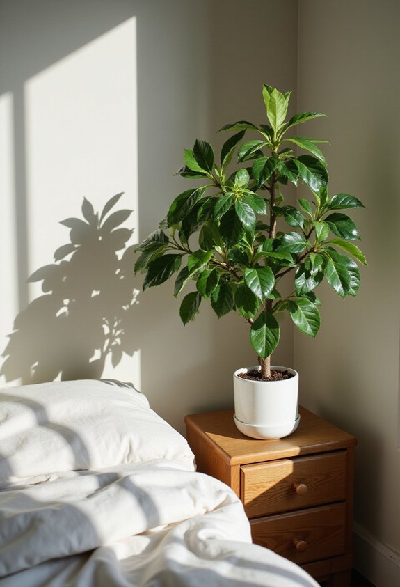 compact space saving low maintenance money tree