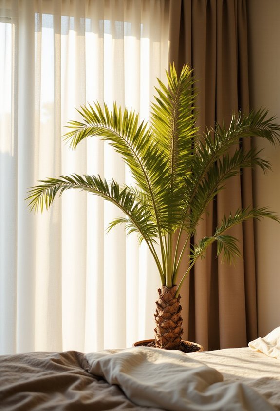 compact tropical air purifying sun loving