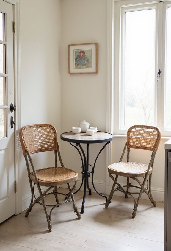 compact versatile space saving bistro furniture