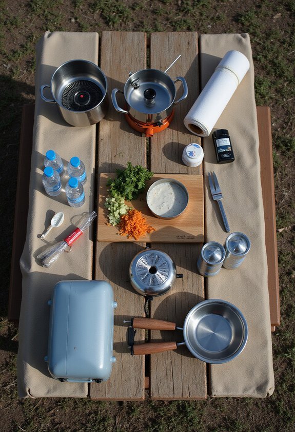 comprehensive camping cooking preparation essentials