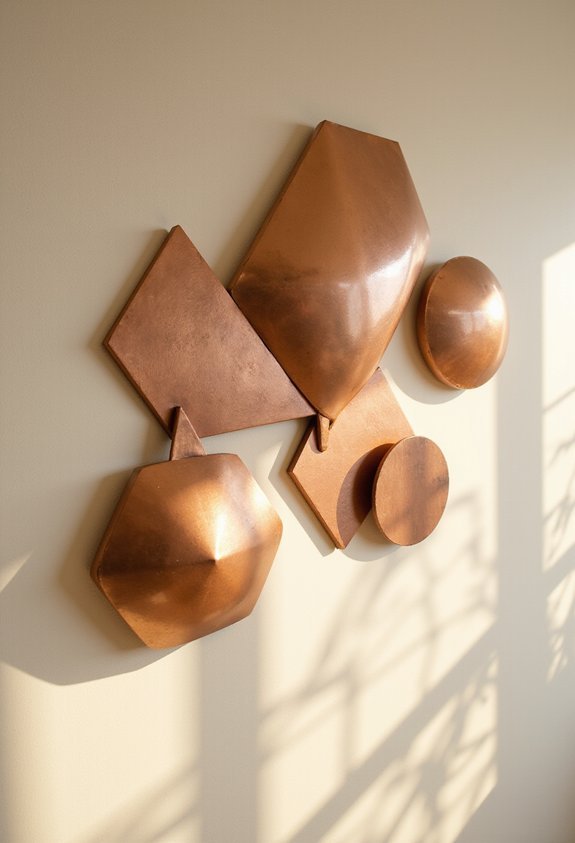 contemporary metal wall art