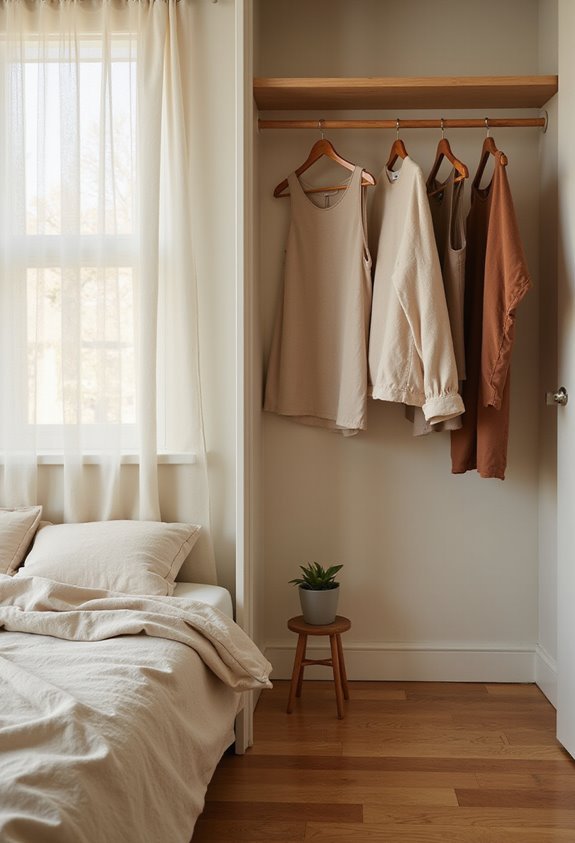 coordinated spacious thoughtful decluttered