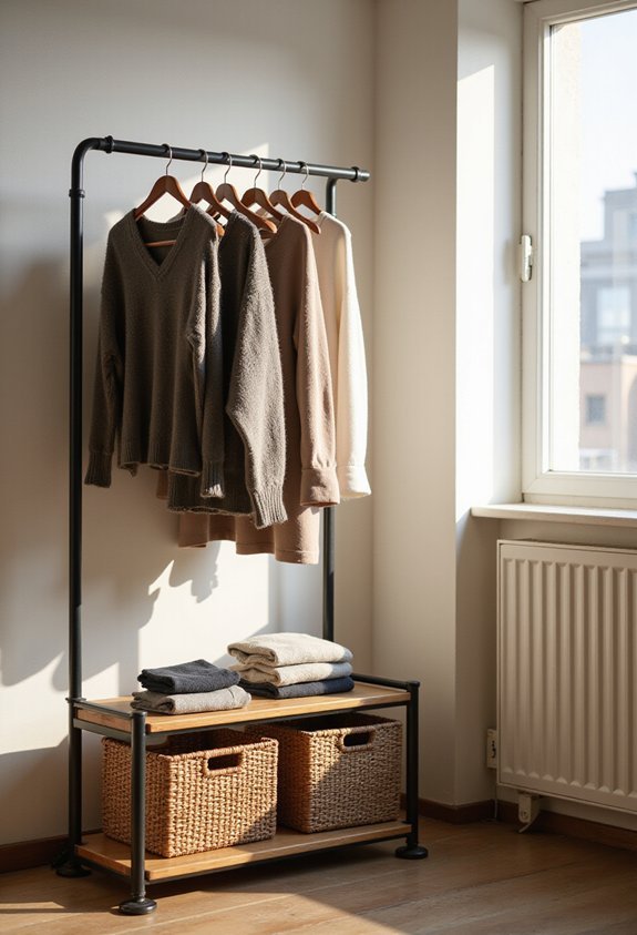 corner space storage solution