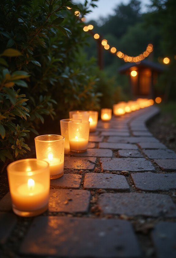 cozy magical practical candlelit pathways