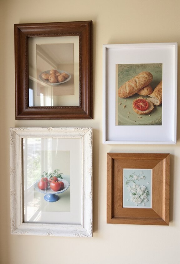 curated culinary wall decor inspiration