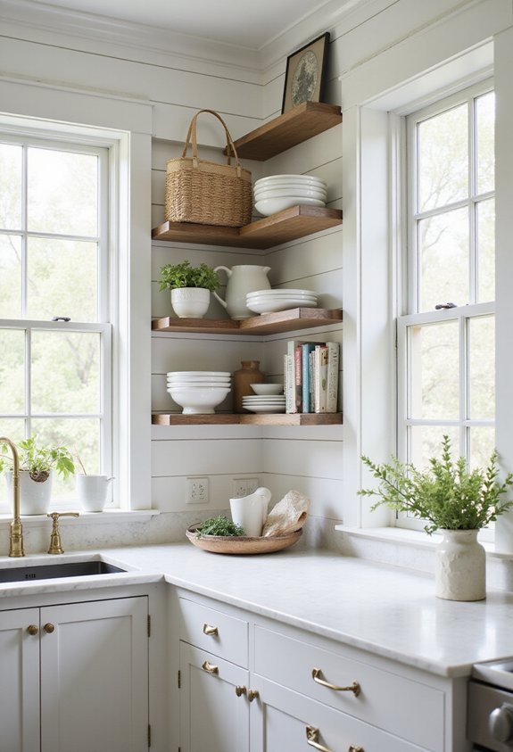 curated organized intentional kitchen displays
