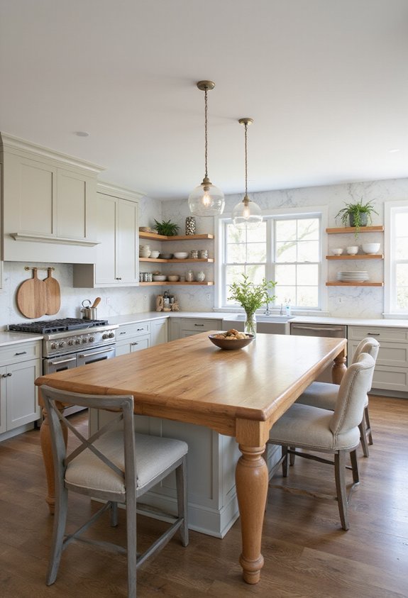 customizable multifunctional kitchen centerpiece