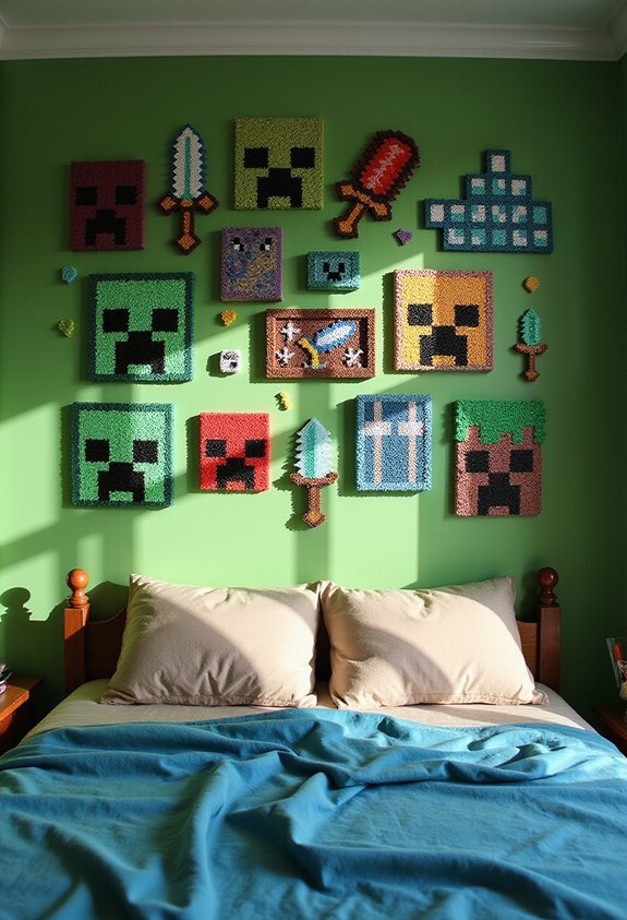 customizable pixelated minecraft inspired budget friendly