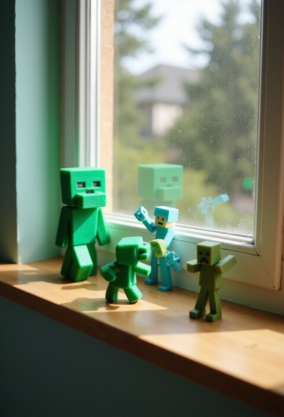 customized 3d printed minecraft decor