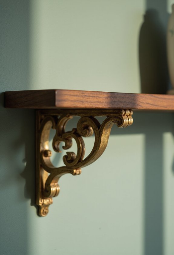 decorative and functional bracket highlights