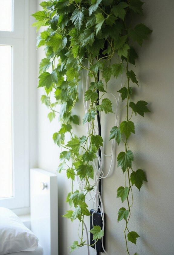 decorative clutter concealing garden inspired functionality