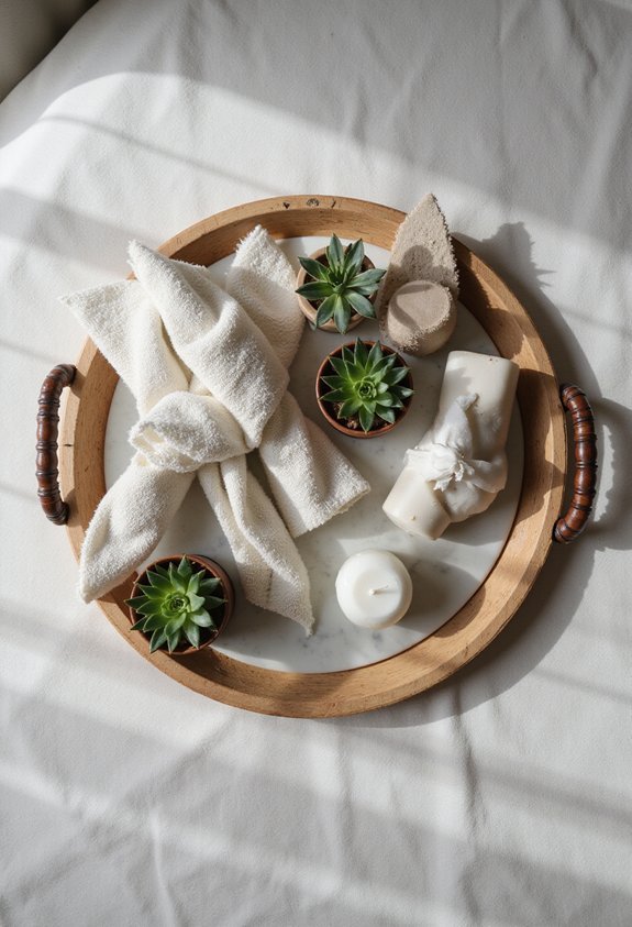 decorative diy budget friendly repurposed tray