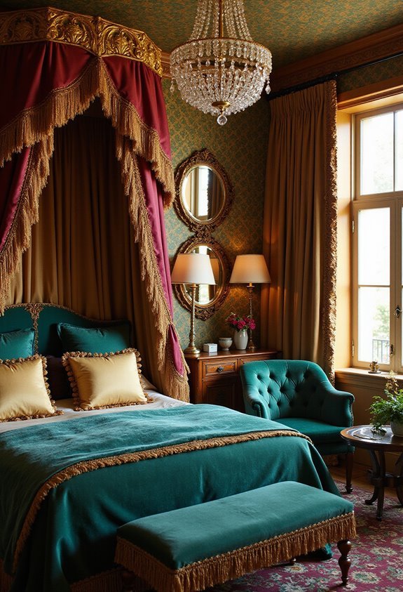 decorative sophisticated glamorous cozy