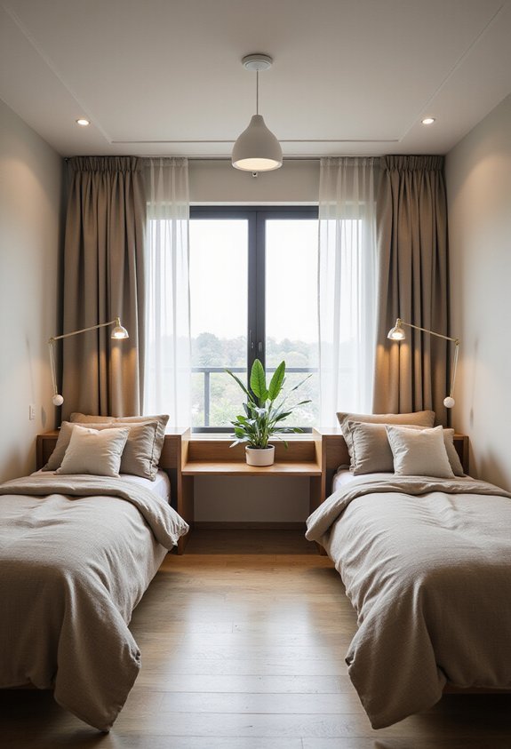 dedicated flexible personalized workspace for twins