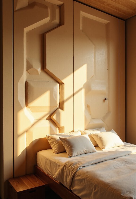 dimensional textured wall panel transformation