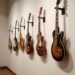 display guitars like gallery art