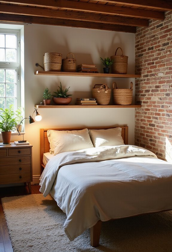 display storage shelves