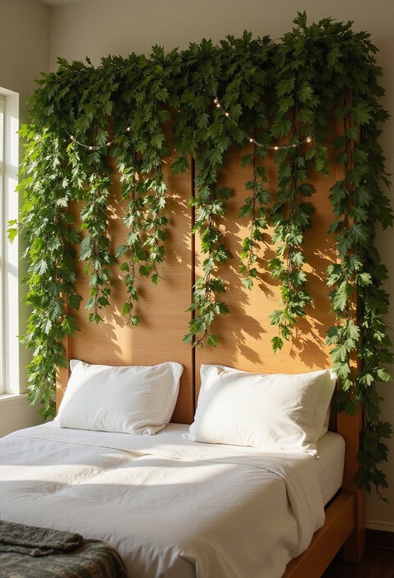 distinct room zones through vine separation