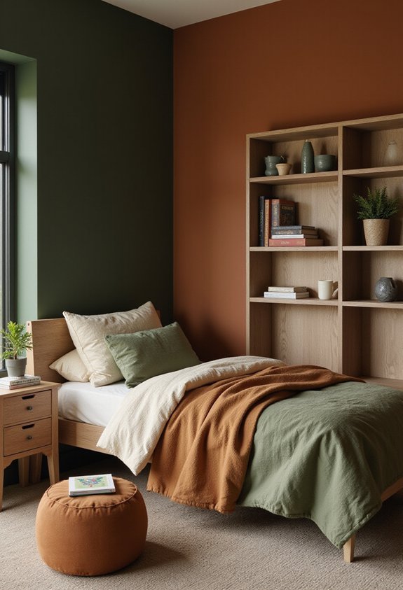 earthy minecraft inspired color palette