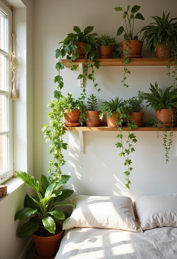 easy low maintenance decorative greenery