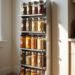 efficient accessible space saving spice storage