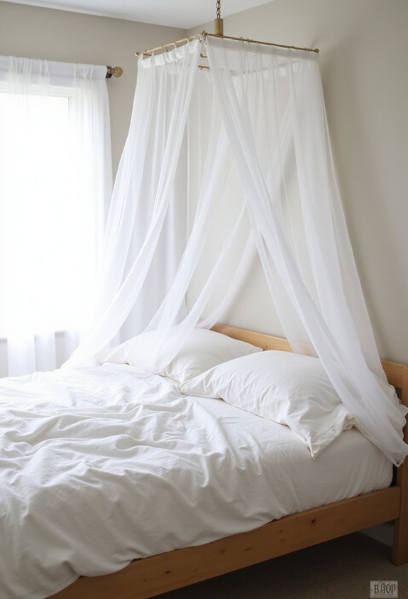 elegant dreamy luxurious bedroom canopy