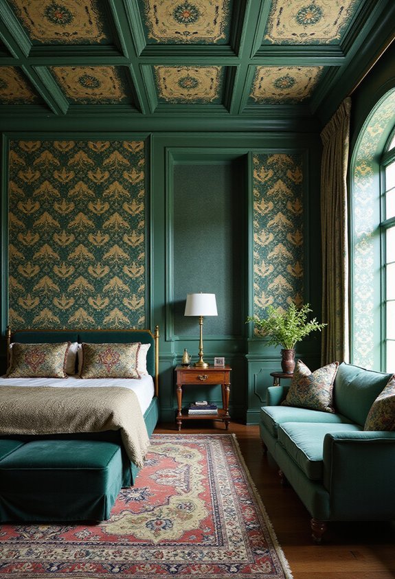 elevated ceiling pattern expression maximalism