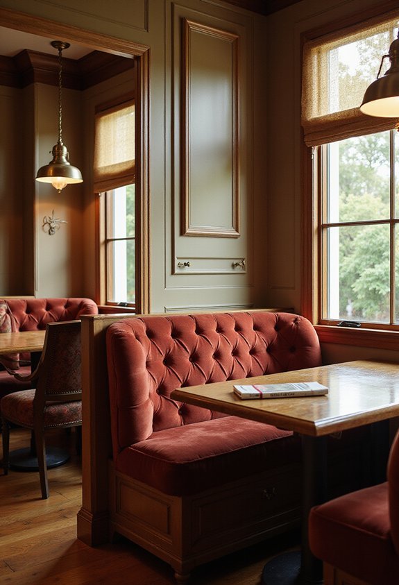 elevated dining comfort and luxury