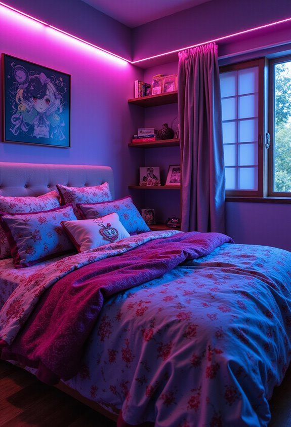 embrace anime themed bedding comfort zone