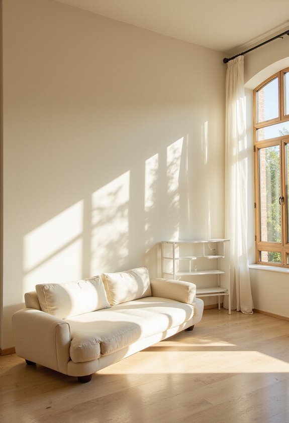 expansive light color design