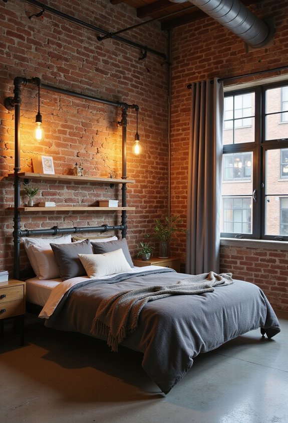 exposed gritty industrial reclaimed