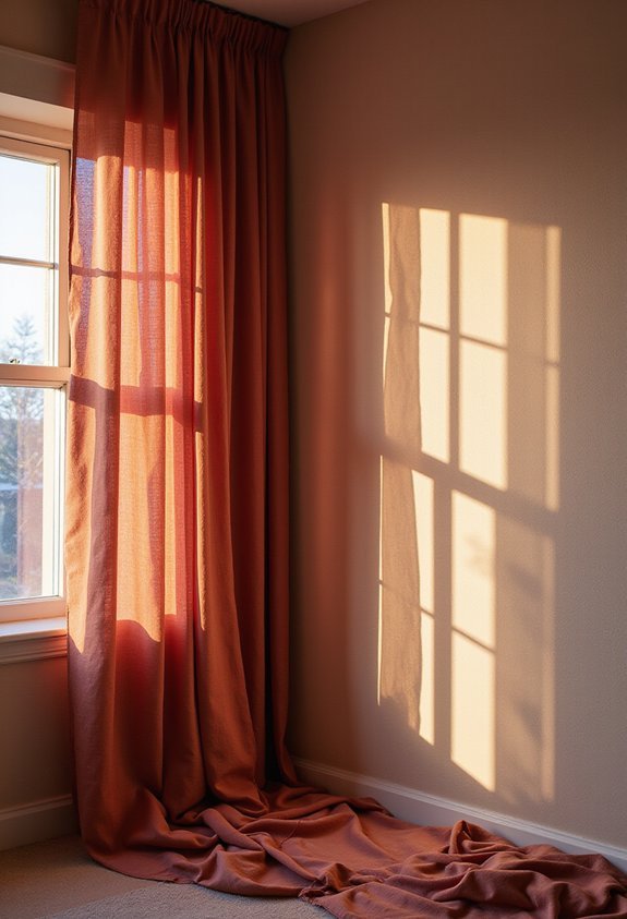 fabric panels soften hard walls